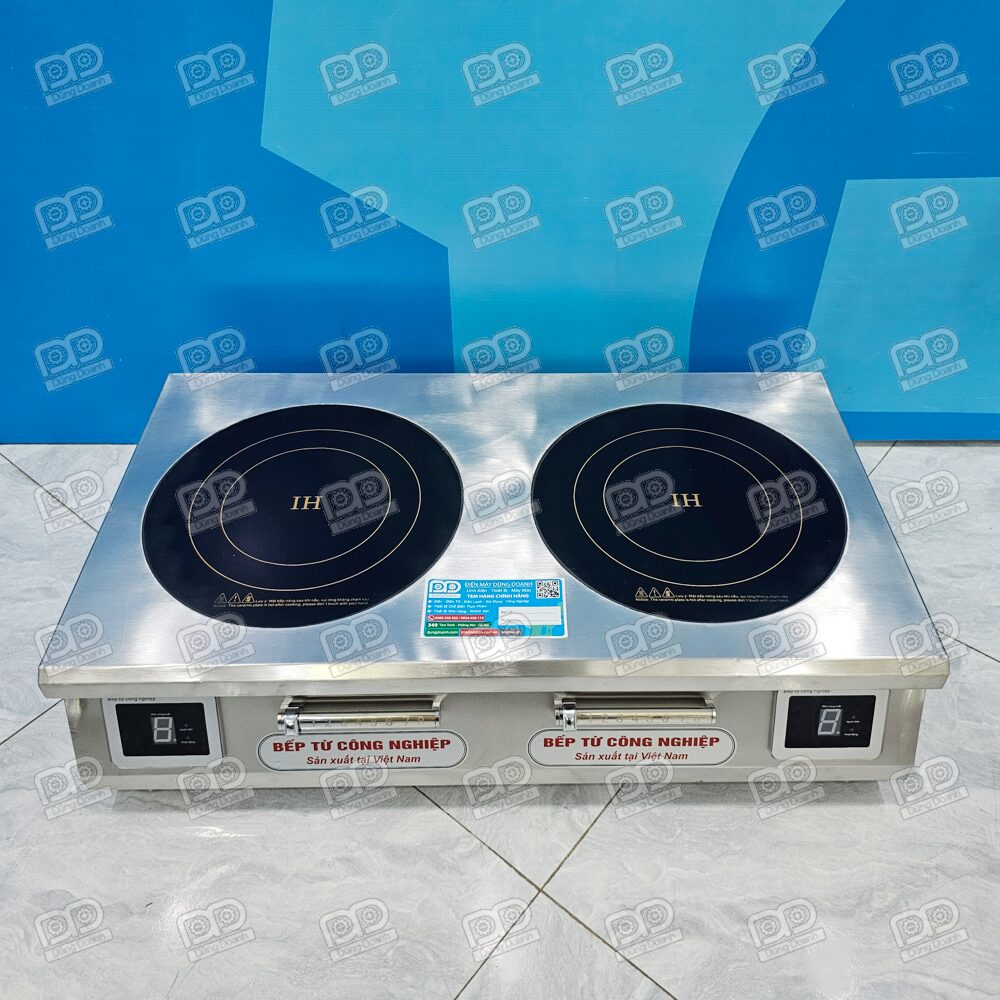 ⚡ Với tổng công suất mạnh mẽ 10kW (5kW mỗi vùng nấu), thiết bị mang lại khả năng gia nhiệt siêu tốc, giúp món ăn chín đều và giữ trọn hương vị.