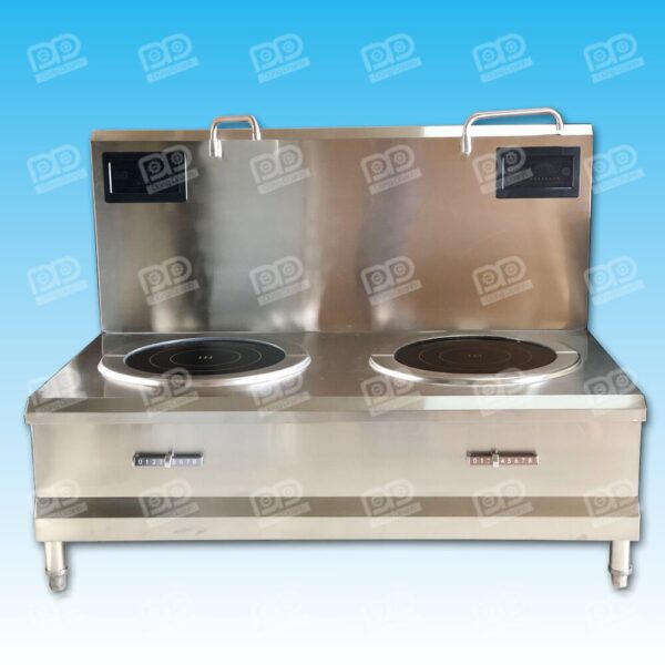 Bếp từ đôi mặt kính phẳng tròn MKPT 16kW 24kW
