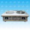 Bếp từ đôi 2 bếp mặt kính phẳng tròn loại để bàn