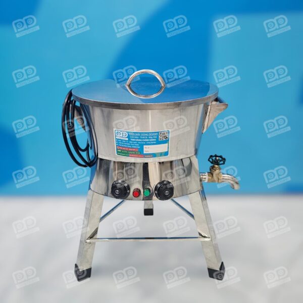 Chất liệu Inox cao cấp: Sản phẩm được chế tạo từ Inox chuyên dụng, chống hoen gỉ, đảm bảo độ sáng bóng và vệ sinh an toàn thực phẩm tuyệt đối.