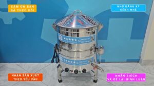 Chõ Đồ Xôi 20kg Xửng Hấp Rời