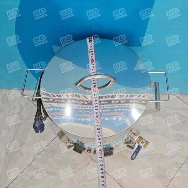 Chất liệu bền bỉ trọn đời: Sản phẩm được chế tạo hoàn toàn bằng Inox 304 cao cấp, chống gỉ sét, chống ăn mòn tuyệt đối trong môi trường nhiệt độ cao và muối mặn.