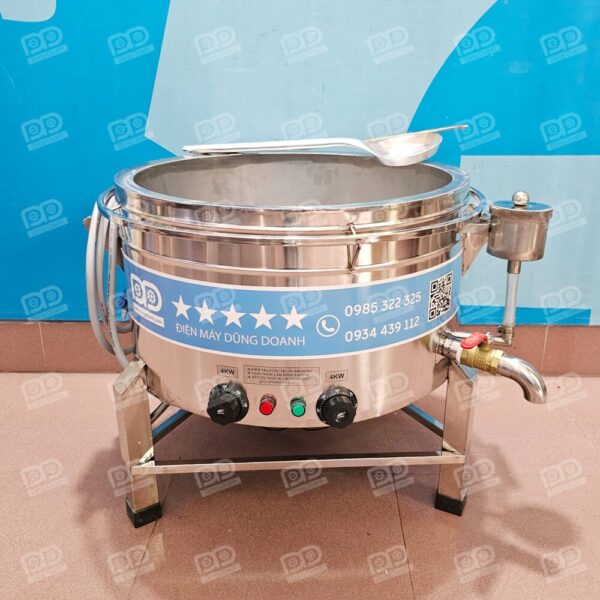 Vệ sinh nhanh gọn trong 2 phút nhờ hệ thống van xả đáy thông minh, giúp lòng nồi luôn sạch sẽ sau mỗi ngày làm việc