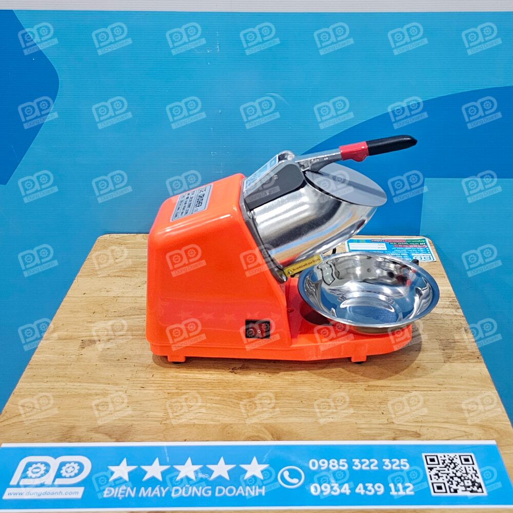 Máy Bào Đá 4 Dao 500W 6 Thân máy nhựa ABS phối hợp kim nhôm chống gỉ sét, chịu lực cực tốt