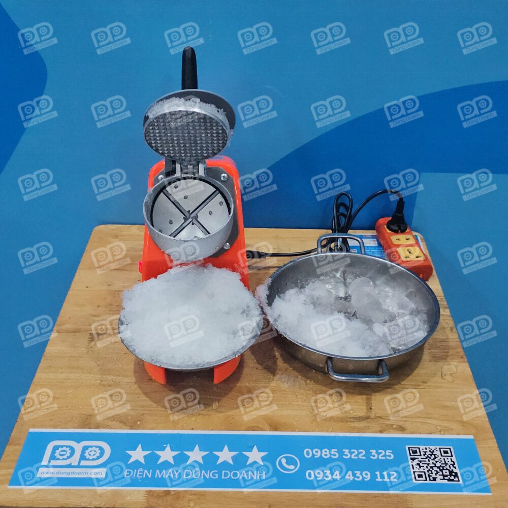 Máy Bào Đá 4 Dao 500W 5 Kiểu dáng hiện đại, không chiếm nhiều diện tích không gian pha chế