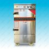 Tủ nấu cơm & hấp thực phẩm 8 khay điện hẹn giờ là giải pháp bếp công nghiệp đa năng, đáp ứng hoàn hảo nhu cầu chế biến số lượng lớn cho nhà hàng, quán ăn và bếp ăn tập thể