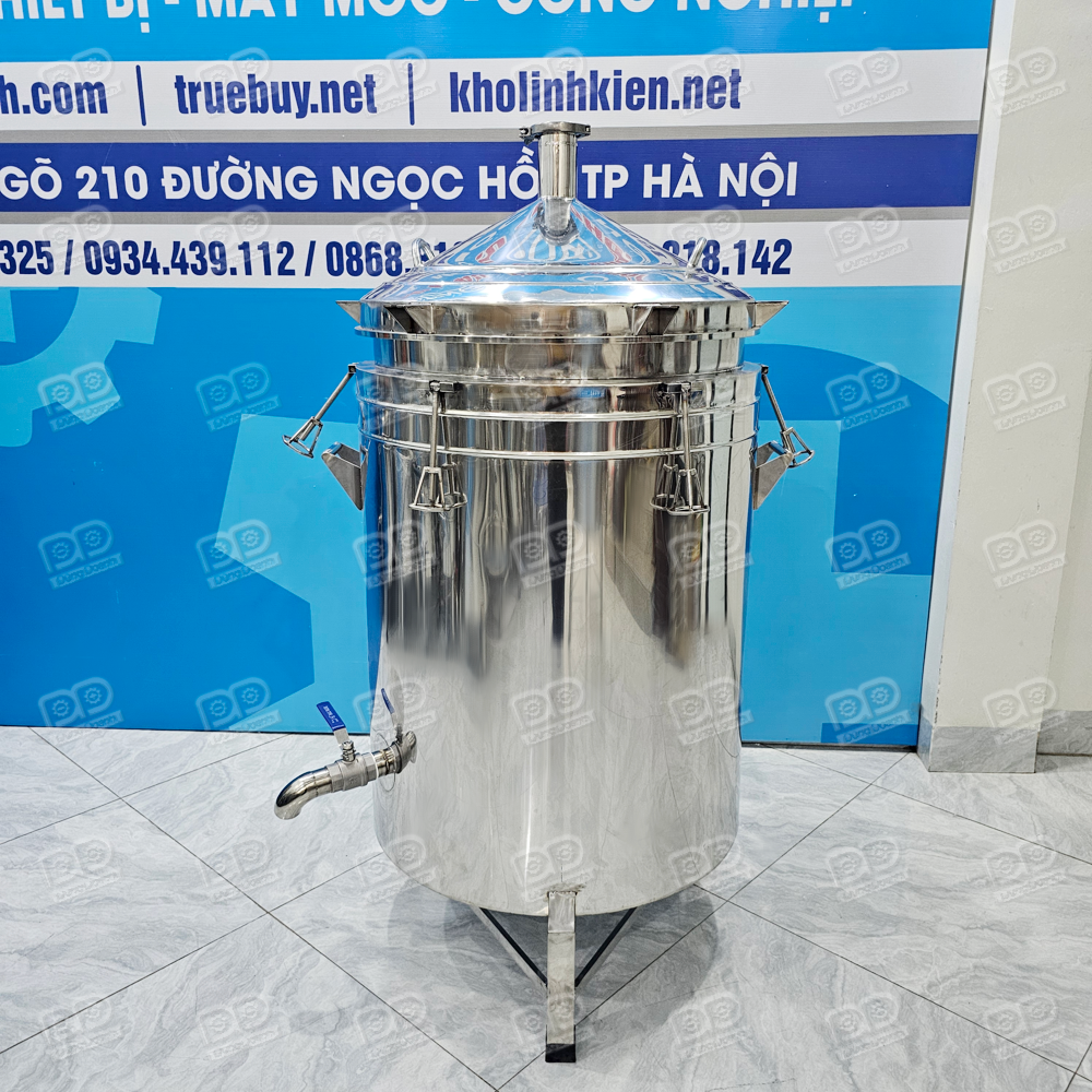 Nồi Chưng Cất Nhiệt Dầu 150 Lít Hẹn Giờ Chỉnh Nhiệt 3 Chưng cất chất lượng cao các loại tinh dầu sả, vỏ bưởi, tràm, cam, chanh, trầm hương.