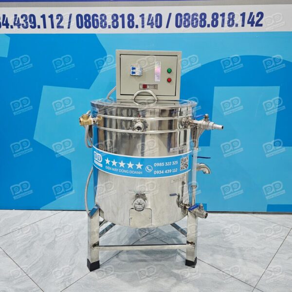 Nồi Sục Hơi Nấu Đậu 40 Lít 8 Nồi Sục Đậu Sục Sữa 40 Lít Hơi Nước
