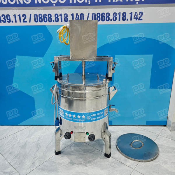 Hệ thống công tắc vặn điều chỉnh nhiệt độ đơn giản, dễ dùng.