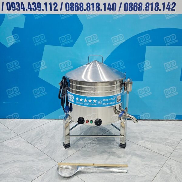 Tặng kèm muôi + vải + thanh gạt
