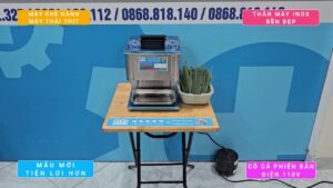 Máy Chẻ Hành Lá Dạng Sợi Làm Phở Thái Thịt Đa Năng