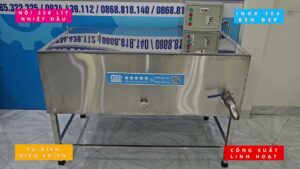 Nồi Nhiệt Dầu Công Nghiệp 330 Lít Inox 3 Lớp