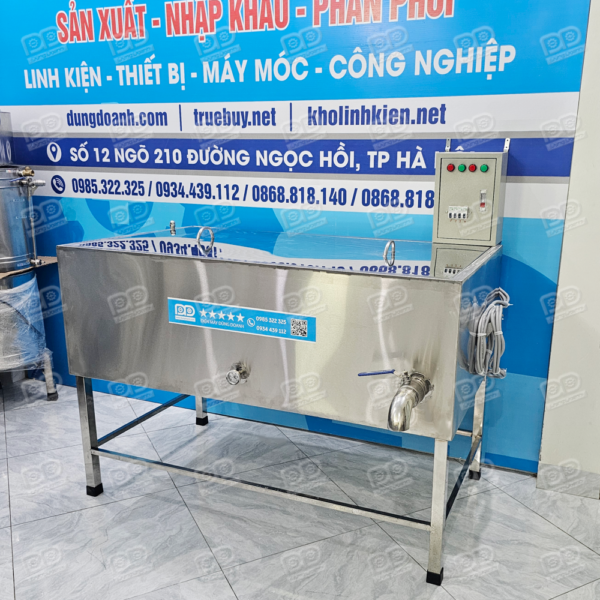 Nồi Nhiệt Dầu Công Nghiệp 330L Kho Thịt - Khâu Nhục 8 Giải pháp hoàn hảo cho xưởng sản xuất thực phẩm và nhà hàng lớn
