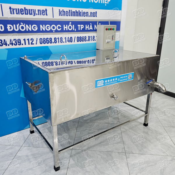 Nồi Nhiệt Dầu Công Nghiệp 330L Kho Thịt - Khâu Nhục 7 Inox 304 cao cấp 3 lớp dày dặn, bền bỉ vượt thời gian