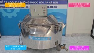 Chảo Chiên Ngô Công Nghiệp 430 Lít
