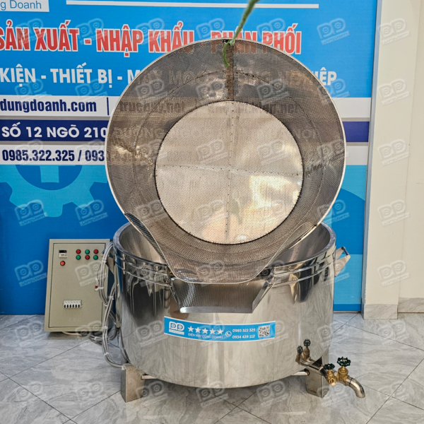 Chiên được ngô, bỏng ngô, đậu phộng, khoai, hành phi.