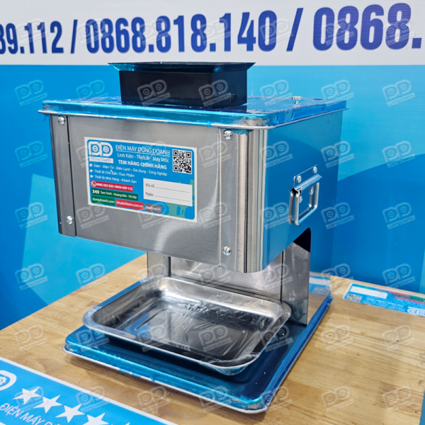 Linh hoạt thay đổi cỡ dao từ 2 ly, 2.5 ly, 3 ly, 3.5 ly đến 5 ly