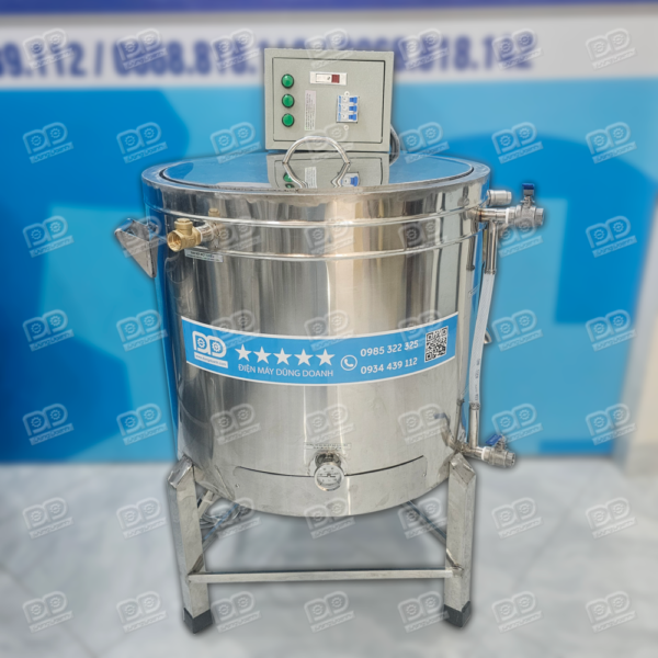 Trang chủ 2026 27 Nồi hơi 100L inox 304 dày 1.5mm, chống gỉ, bền trên 10 năm