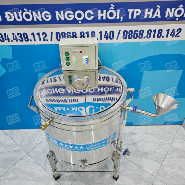 Full phụ kiện công nghiệp: van xả phi 48, van an toàn, ống thăm nước