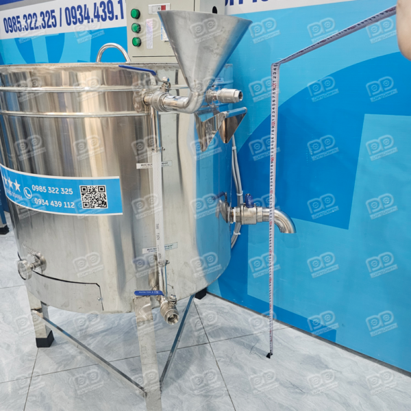 Khung chân giằng inox hộp kiên cố, chịu tải cao, không rung lắc