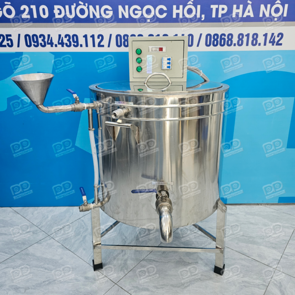 Công nghệ đun cách thủy bằng hơi, chống khê cháy