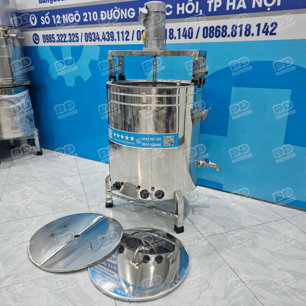Giá đỡ mô-tơ dễ tháo rời bằng chốt vặn, linh hoạt chuyển thành nồi nấu thường